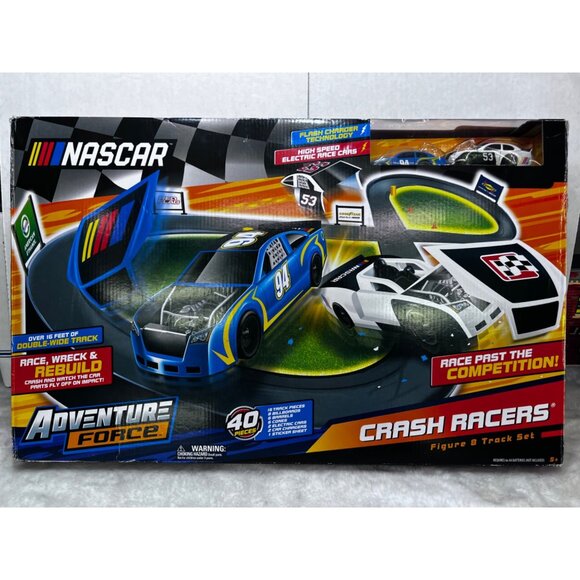 Adventure Force | Toys | Nascar Adventure Force Crash Racers Figure 8 ...